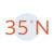 35 North Logotype
