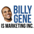 Billy Gene Is Marketing, Inc. Logotype