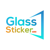 Glass sticker BD Logotype