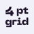 4pt Grid Logotype