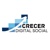 Crecer Digital Social LLC. Logotype