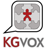 KGvox Comuniação e Estúdio Audiovisual Logotype