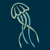 jellyfish design Logotype