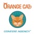Orange Cat Content Agency Logotype