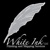 White Ink Printing & Shipping Logotype