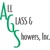All Glass & Showers, Inc. Logotype