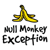 Null Monkey Exception Logotype