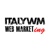 Italy Web Marketing Logotype