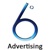 6 Degrees Advertising Logotype