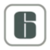 6 Square Design & Communications Logotype