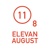 Elevan August Media Logotype
