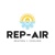 Rep-Air Heating and Cooling Logotype