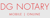 DG Notary Logotype