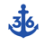 Anchor36 Trucking Logotype
