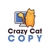 Crazy Cat Copy Logotype