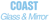 Coast Glass and Mirror Logotype