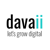 davaii - let's grow digital Logotype