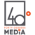 40° Degrees Media, Ltd. Logotype