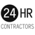 24 Hr Contractors LLC Logotype