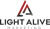 Light Alive Marketing Logotype