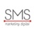 SMS Marketing Digital Logotype