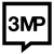 3MP - film and photography Logotype