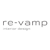 re-vamp - interior design Logotype