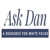 Ask Dan: A resource for white folks Logotype