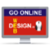 Go Online Web Design Logotype