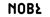 NOBL Logotype