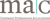 MAC LLP Logotype