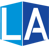 LA Heating and Air Conditioning Logotype