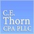 C.E. Thorn, CPA, PLLC Logotype