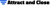 Attract and Close Logotype