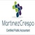 J. Martinez-Crespo, CPA Logotype