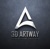 3D Artway - 3D Modeling Design and Printing Logotype
