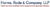 Harms, Rode & Company, LLP Logotype