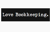 Love Bookkeeping Logotype