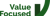 Value Focused Logotype