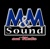 M&M Sound and Media Logotype