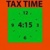 Tax Time 4:15 Logotype
