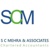 S C Mehra & Associates LLP Logotype