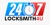 24/7 Locksmith 4 U Logotype