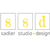 sadler studio + design Logotype