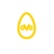 Ovo em Pé Logotype