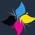 Vivid Print India Logotype