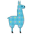Blue Llama Media Logotype