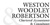 Weston Woodley & Robertson Logotype