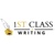 1st Class Writing Logotype