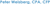 Peter Weisberg, CPA, CFP Logotype